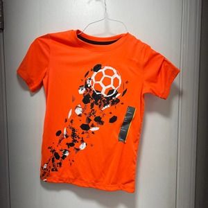 * Boys Orange All In Motion Soccer Tee